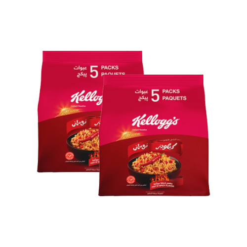 كيلوكز نودلز حار 75 غم * 5 عدد 2