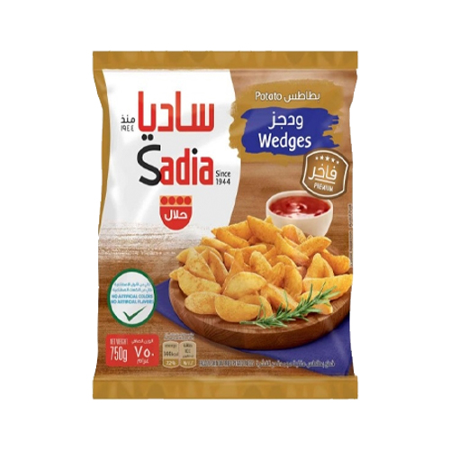 ساديا بطاطا ويدجز 750 غم