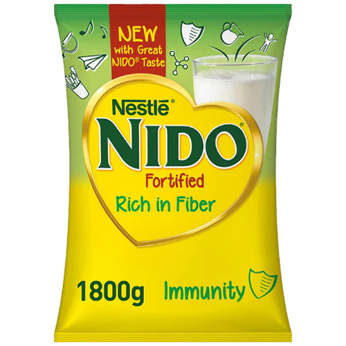 حليب نيدو جروفايبر كيس 1800 غم