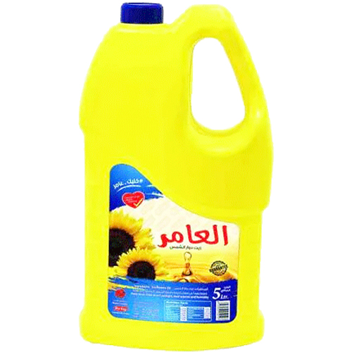 زيت العامر شمس 5 لتر