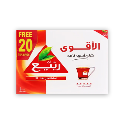 شاي الربيع الاقوى 100+20 ميدالية