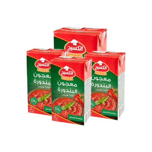 الكسيح معجون طماطم 135 غم عدد 4