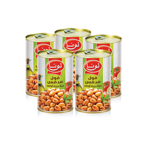 لونا فول مدمس 380 غم عدد 5