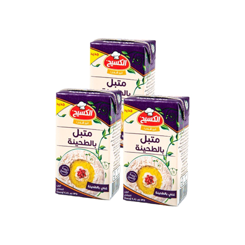 الكسيح متبل باذنجان 135 غم عدد 3