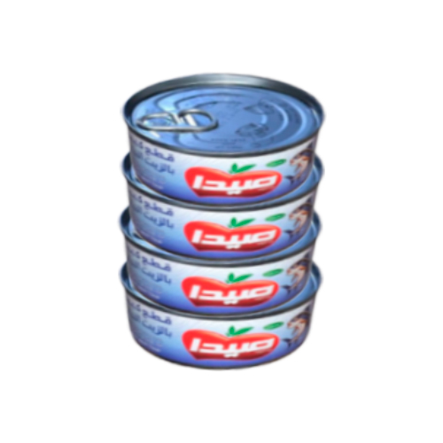 تونا صيدا سكيب جاك 120 غم عدد 4